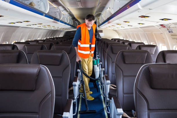 Aircraft cleaning service