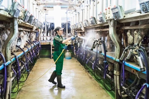 farm equipment cleaning