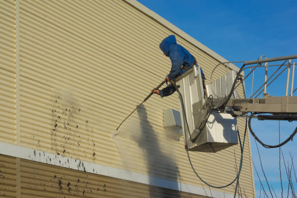 Graffiti Removal Using pressure washing