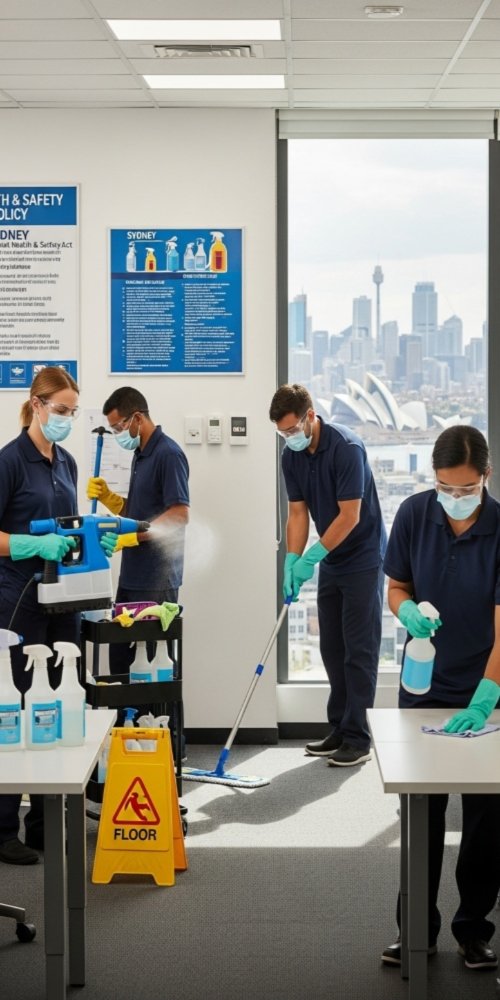 Compliant Commercial Office Cleaning Under Sydney Health and Safety Regulations