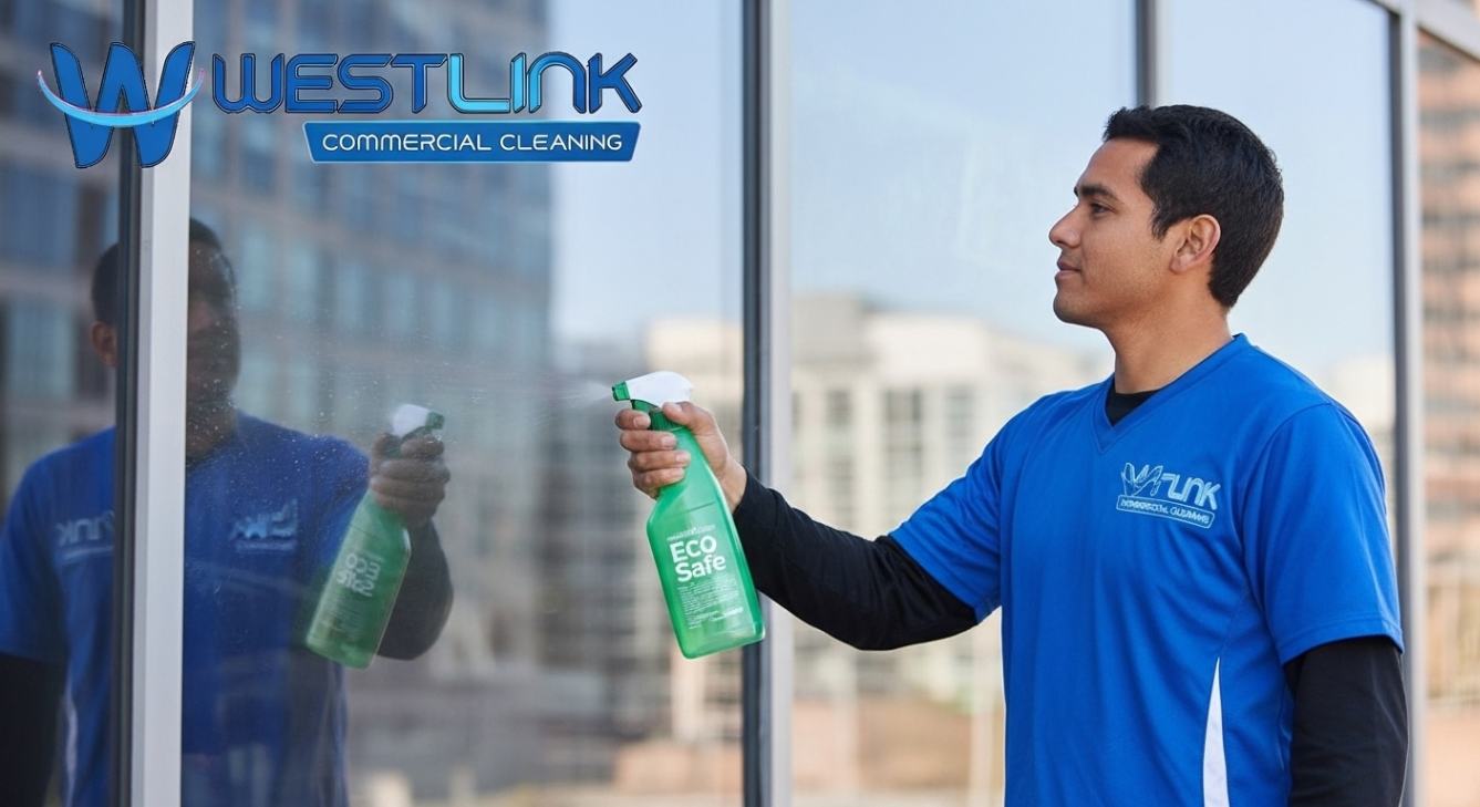 interior window cleaning - West lilnk Commercial Cleaning