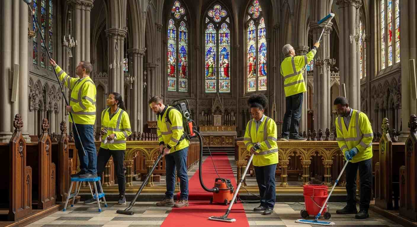 Areas to Focus In Commercial Church Cleaning