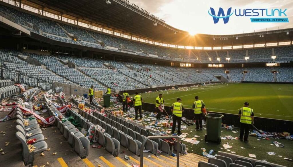 Commercial Post-Events Cleaning By Westlink Commercial Cleaners