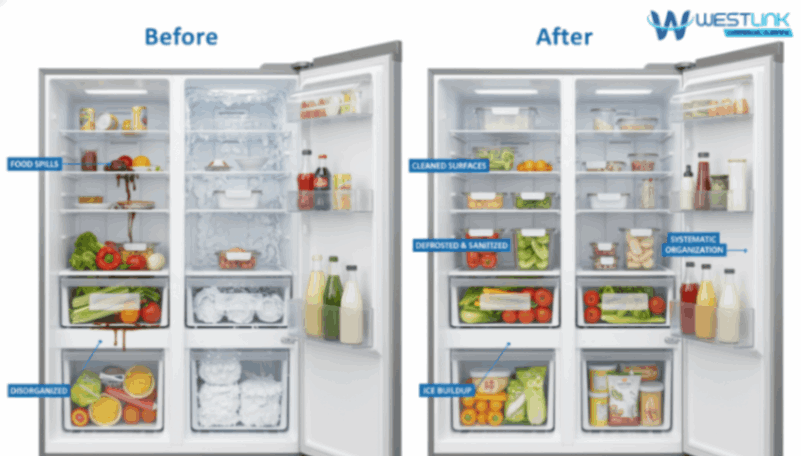 Commercial Refrigerator Freezer Cleaning