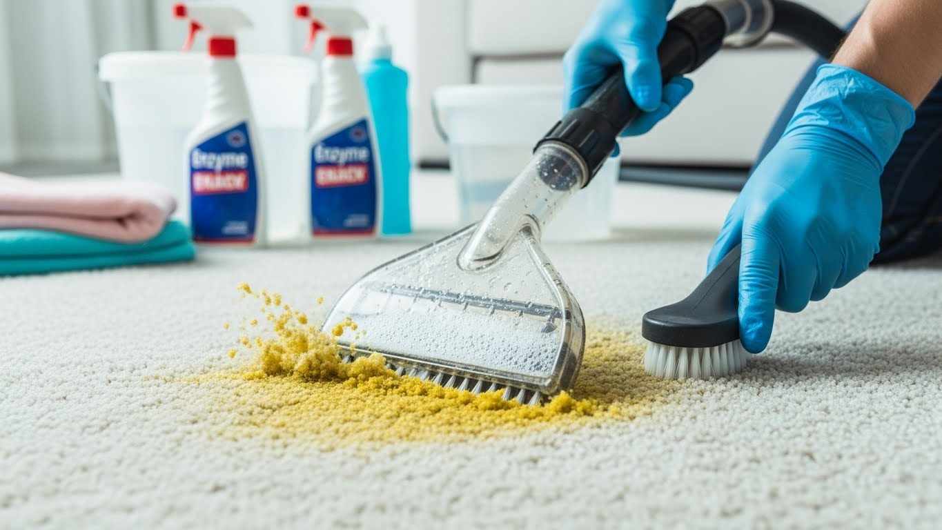 Deep Cleaning Methods for Urine Removal