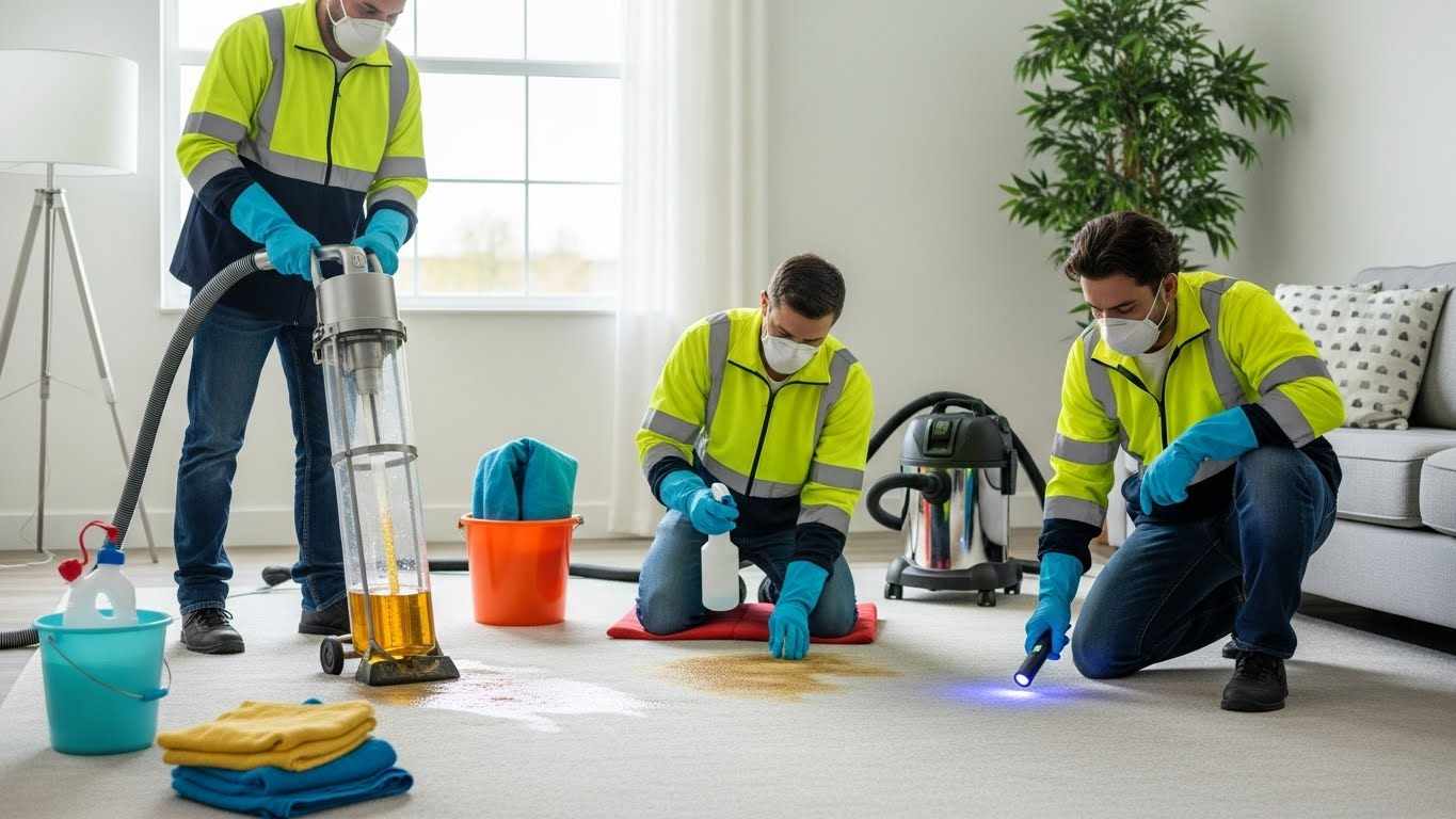Experts Remove Pet Urine from Carpets