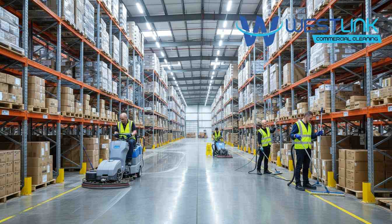 Commercial Warehouse Cleaning.