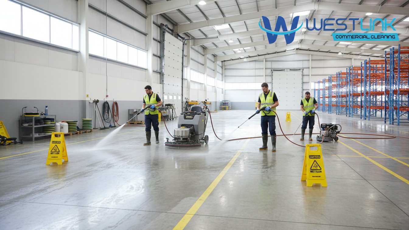 Warehouse Pressure Cleaning