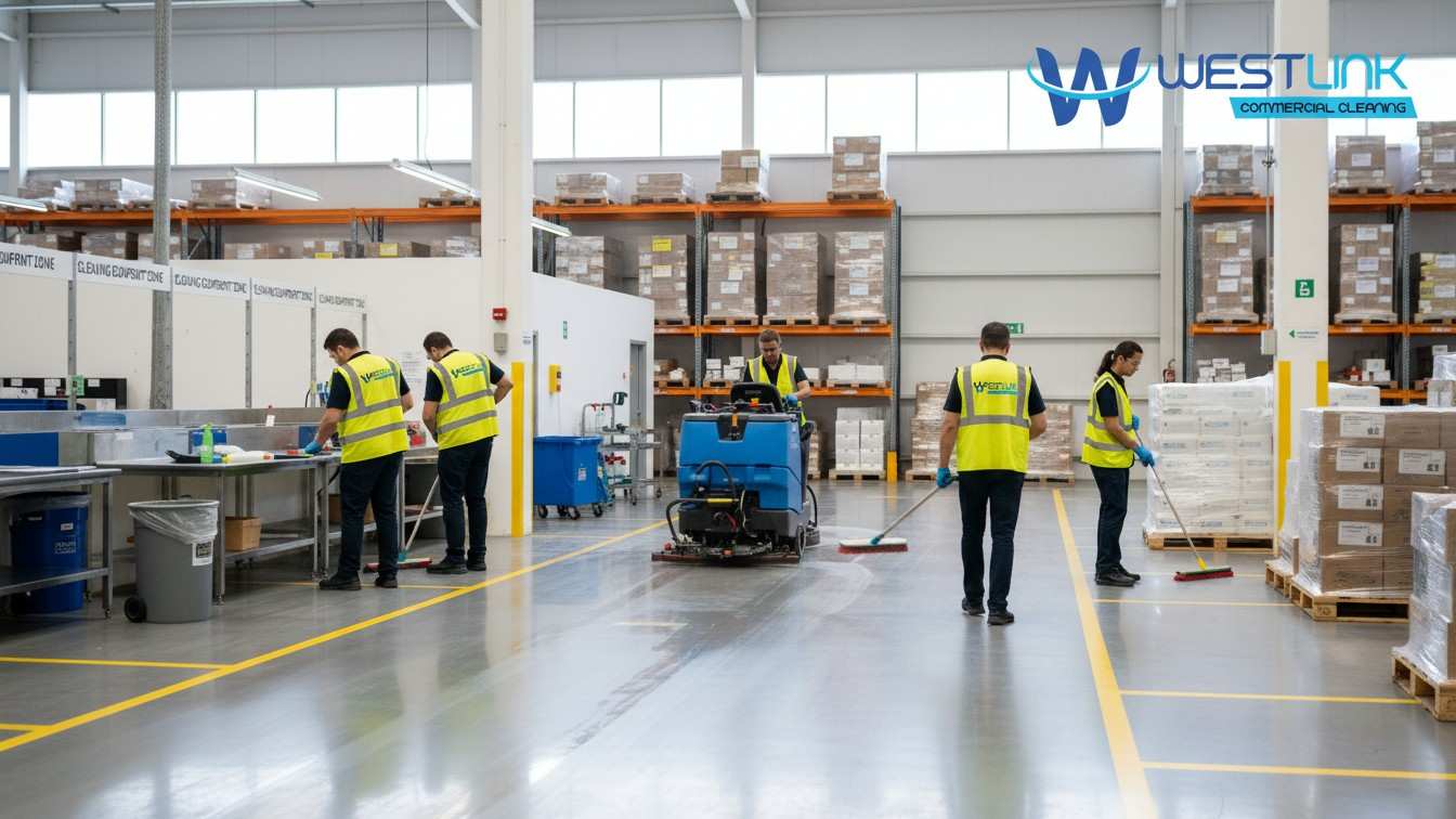 Warehouse Pressure Cleaning