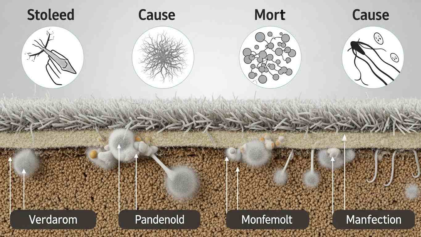 Common Causes of Mould in Carpets