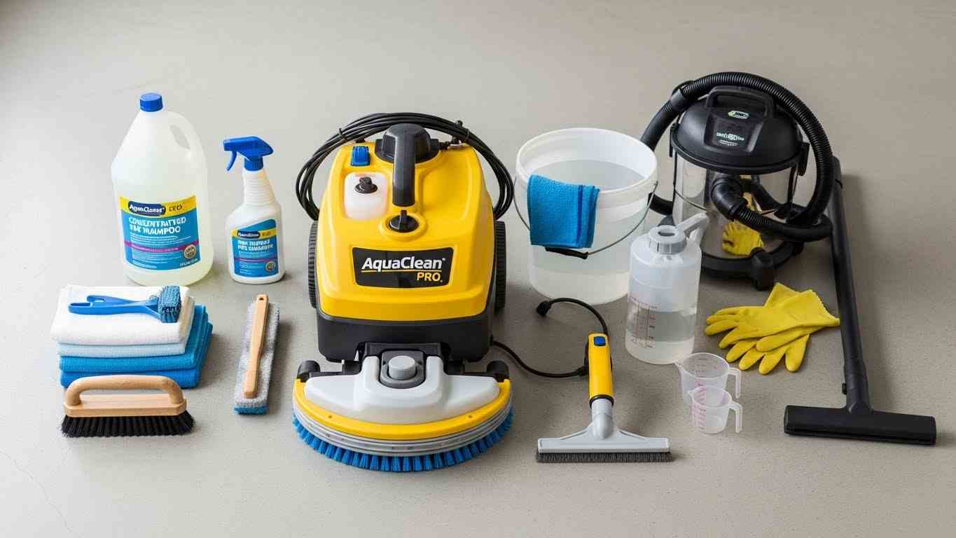 Equipment Do You Need for Carpet Shampooing