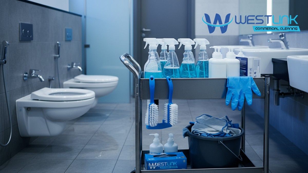 Essential Tools for Cleaning Commercial Gym Toilets.