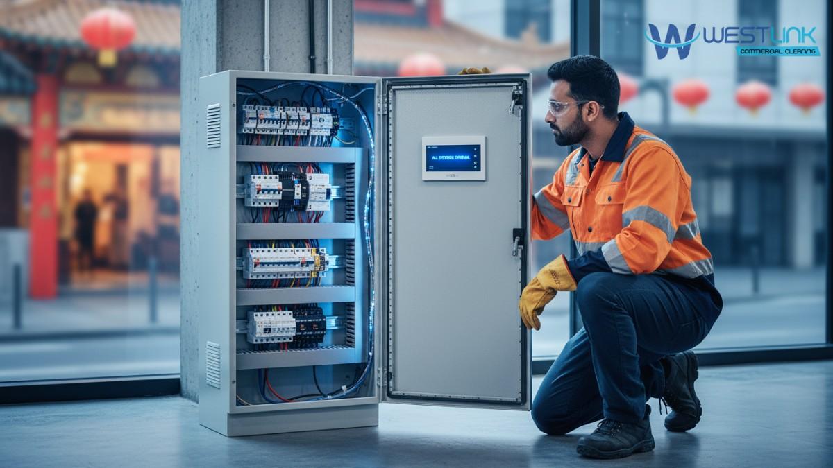 Protecting electrical systems in Haymarket.