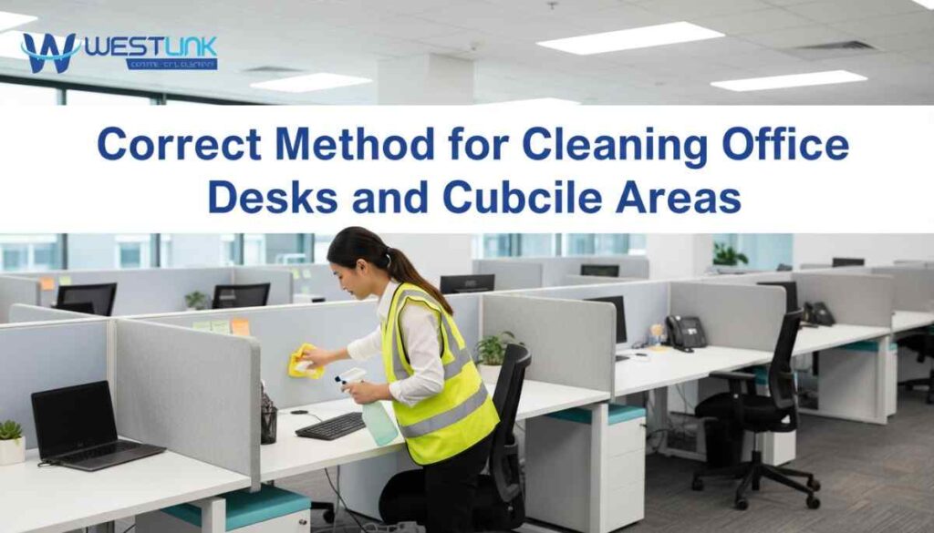 How to Properly Clean Office Desks and Cubicle Areas | Commercial Cleaning