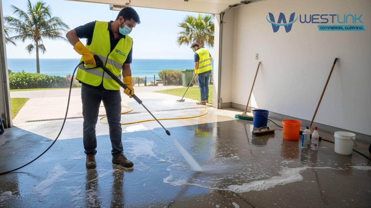 Garage Floor Cleaning Service