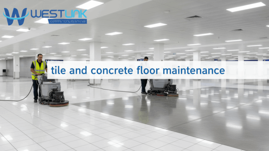 tile and concrete floor maintenance