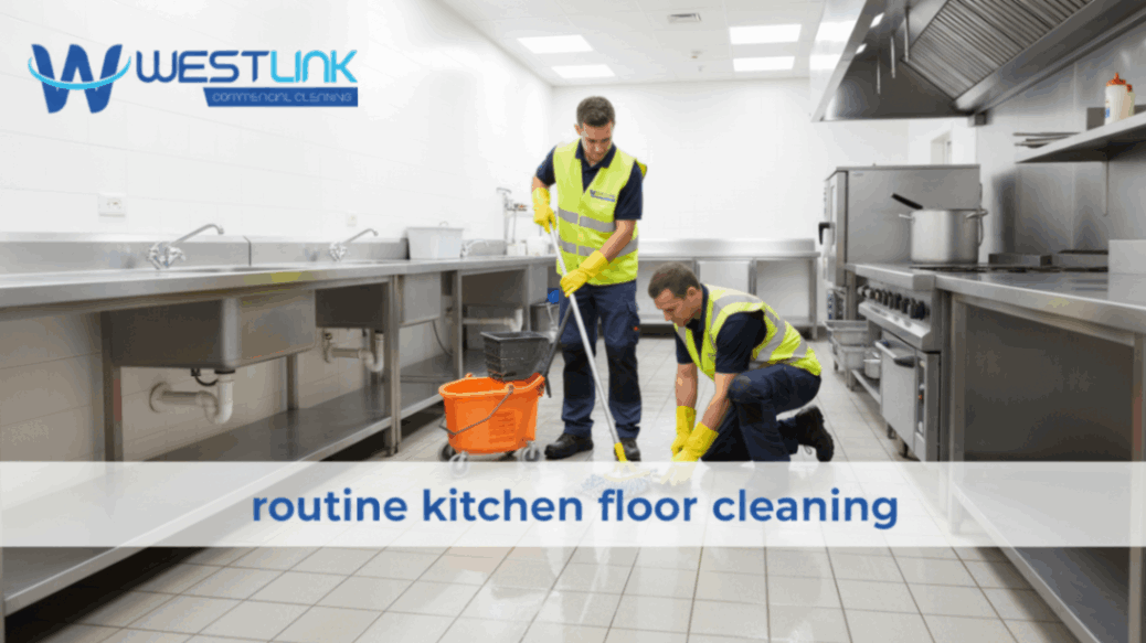 routine kitchen floor cleaning methods