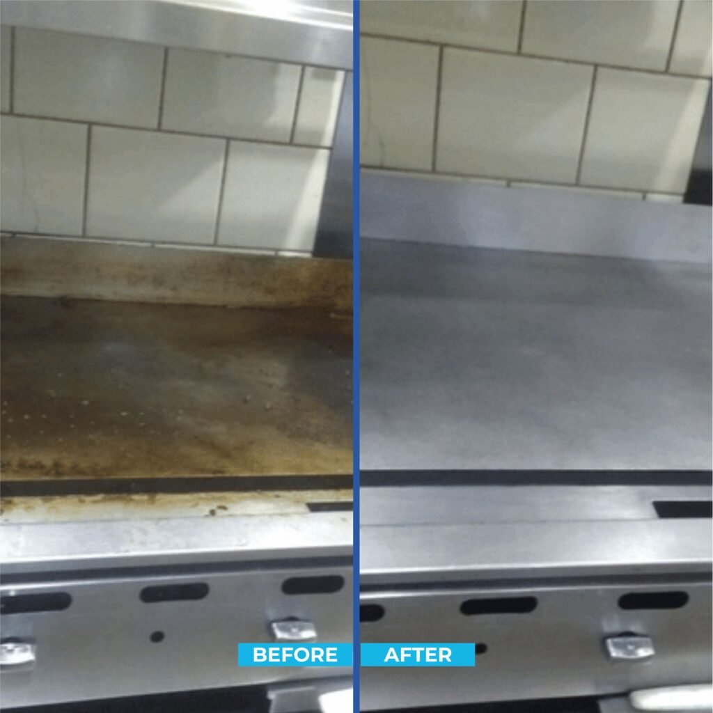 Kitchen Cleaning Before and After