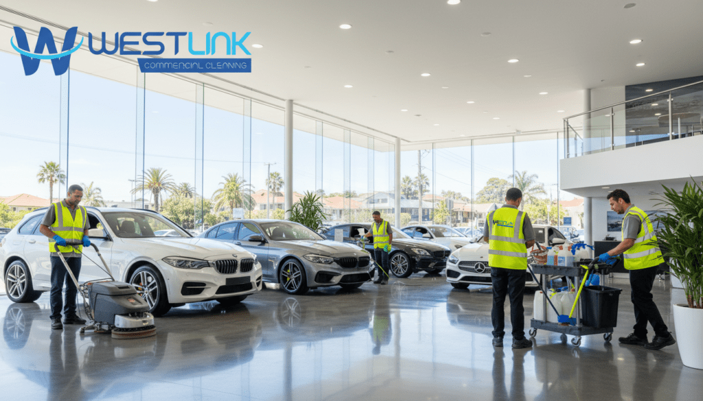Professional cleaners delivering top-rated commercial showroom cleaning in South Coogee, Sydney