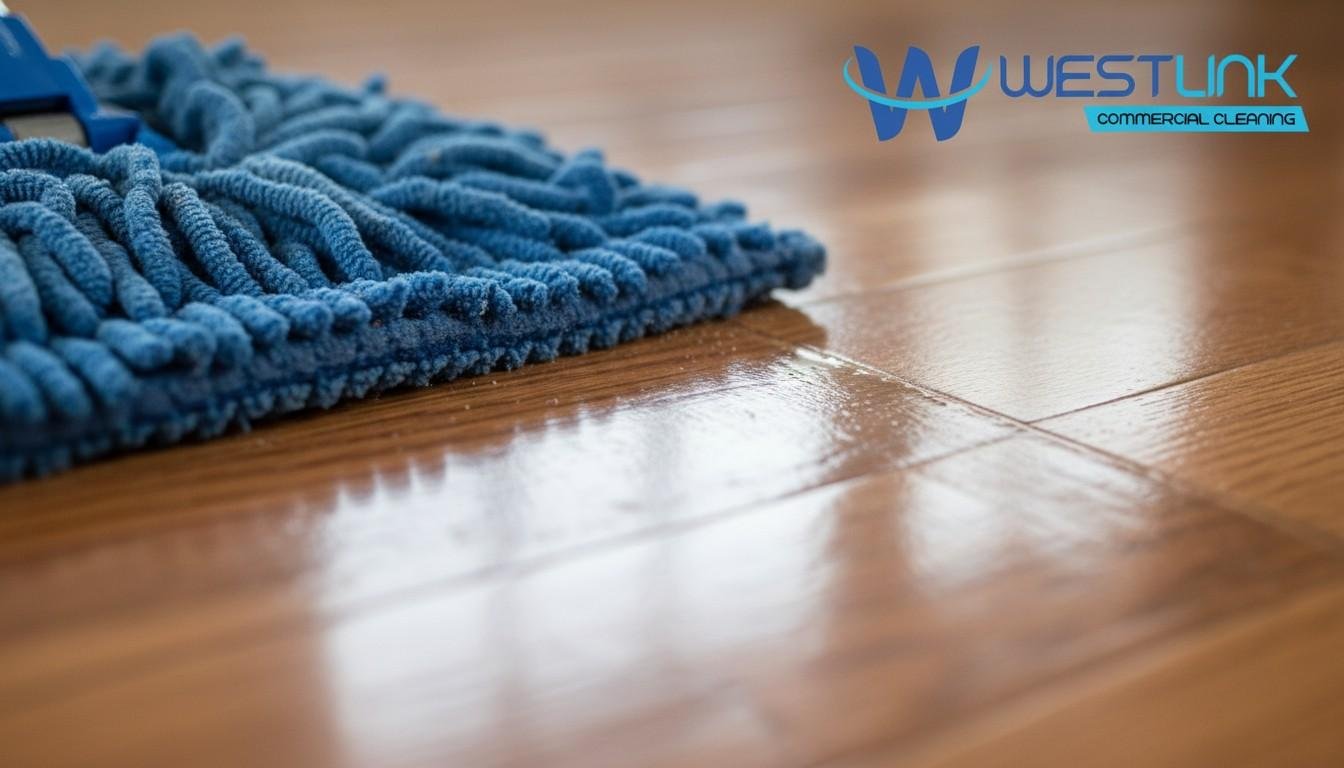 The right tool makes wood floors sparkle! Gentle microfibre action removes dust safely.