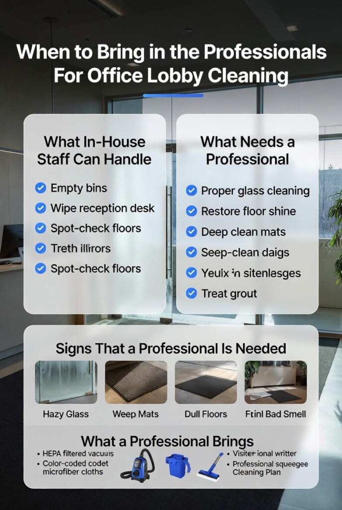 Office Lobby Cleaning: 7 Things Visitors Notice First