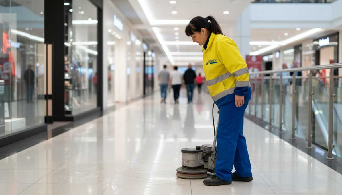 Westlink Commercial Cleaning: expert cleaning shopping centres and mall floors