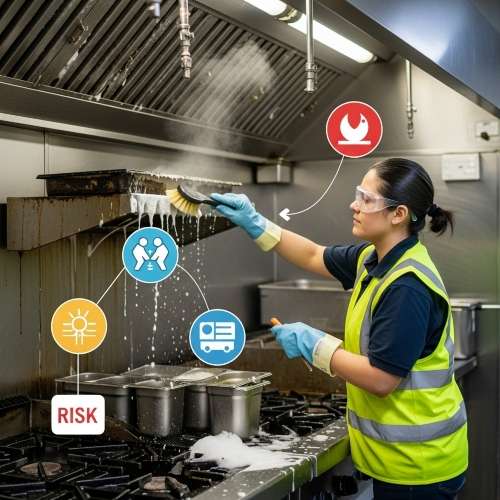 Common Grease, Hygiene, Fire, and Inspection Risks We Help Solve - westlink commercial cleaning