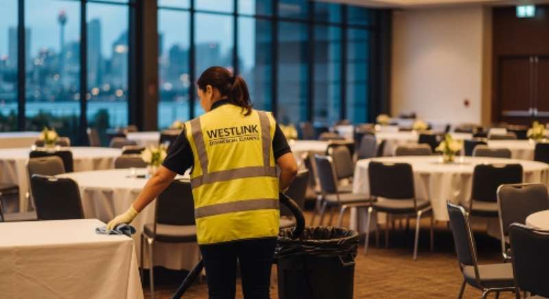 Event Cleaning Services in Sydney Case Study, Corporate Function Venue - westlink commercial cleaning