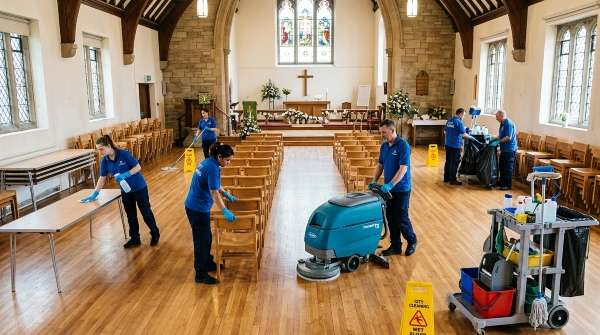 Event-based church cleaning after weddings and community events - westlink commercial cleaning