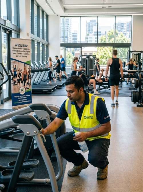 Gyms and fitness facilities we clean across Sydney - westlink commercial cleaning