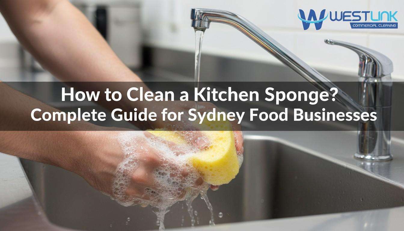 How to clean a kitchen sponge complete guide for Sydney food businesses