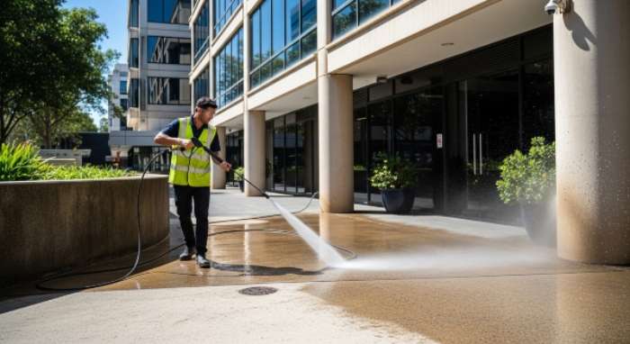 Pressure Cleaning Services in Sydney Case Study, Commercial Property_ - westlink commercial cleaning