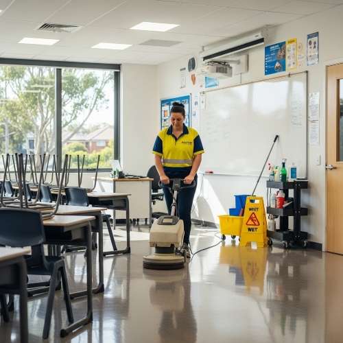 School Cleaning in Sydney Case Study, Education Facility - wewstlink commercial cleaning