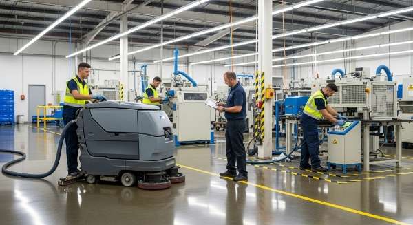 Westlink Commercial Cleaning factory cleaning in Sydney