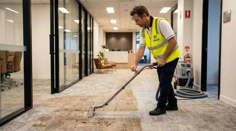 Carpet Cleaning Case Study — Parramatta Serviced Office (Sydney)
