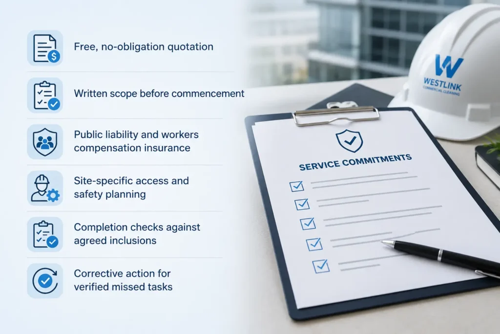 Clear Commitments Before Work Begins