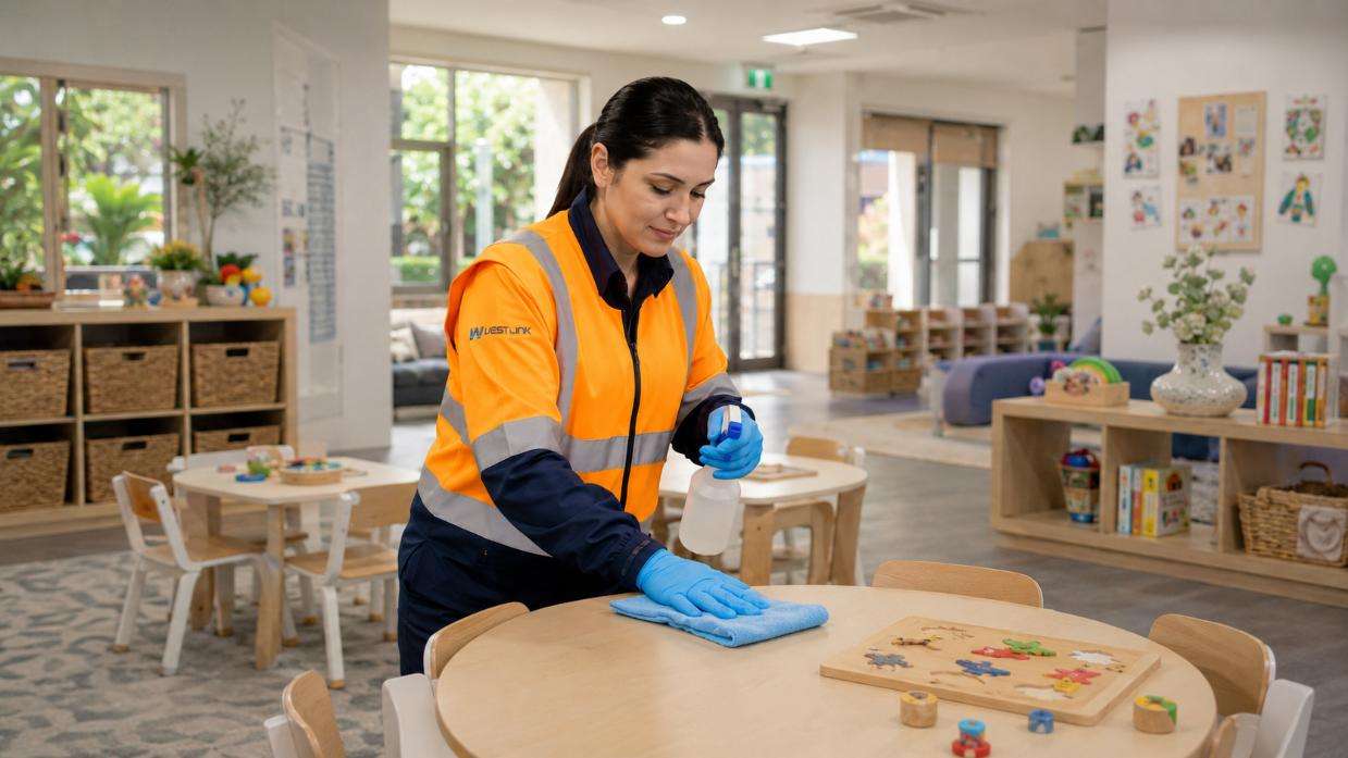 Clean and well-maintained warehouse and industrial facility