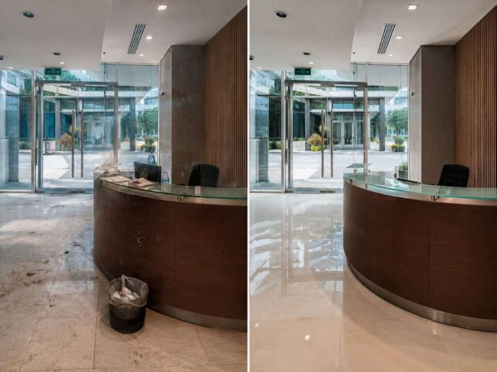 Office Cleaning Chatswood beforafter 1