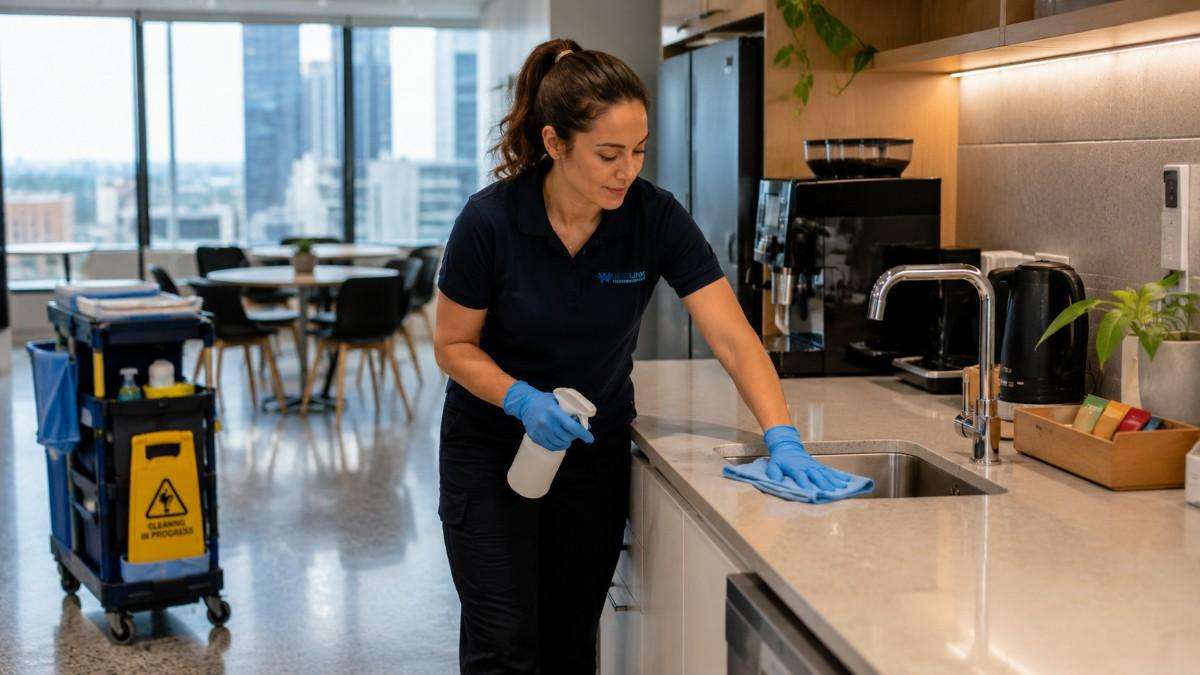 Reception Area Cleaning