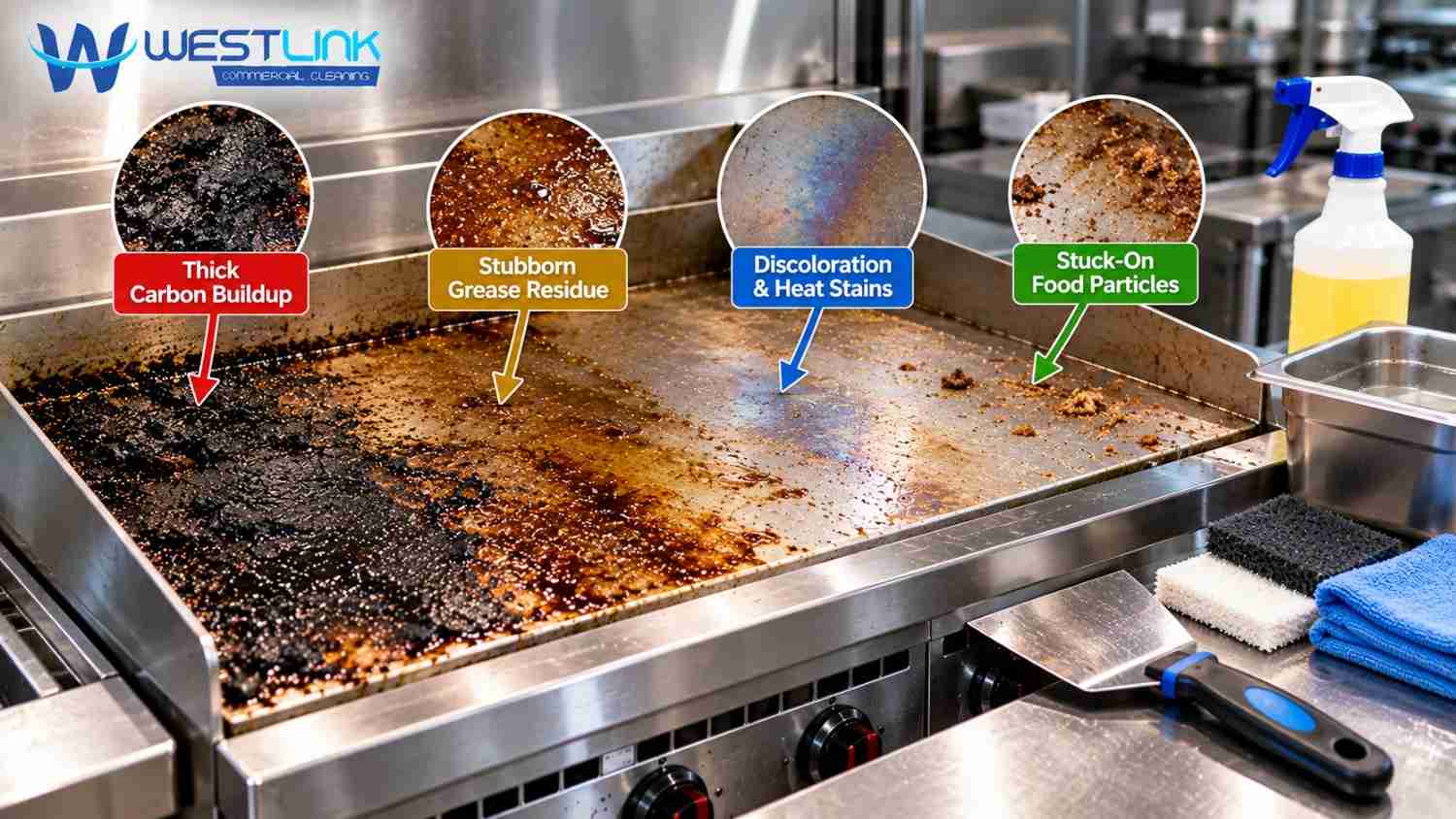 How Do You Troubleshoot Common Griddle Cleaning Problems